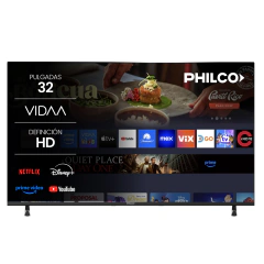 Smart TV Philco 32" HD LED VIDAA PLD32HS24VH WiFi Netflix