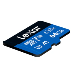 Memoria Micro Sd Lexar 64gb Blue 633x Clase 10 Uhs-i - buy online