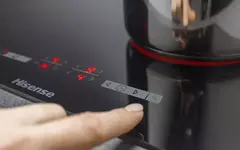 Anafe Eléctrico Vitrocerámico Hisense E6432C Táctil 4 Hornallas Empotrable - tienda online