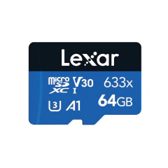 Memoria Micro Sd Lexar 64gb Blue 633x Clase 10 Uhs-i