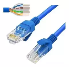 Cable De Red Utp Cat 5e 5 metros Azul en internet