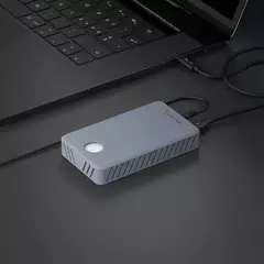 Disco Solido 4tb M2 Carry Disk Sabrent Dual Thunderbolt 3 Gris Combo