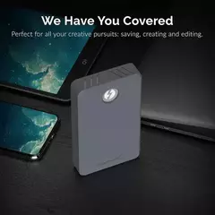 Disco Solido 4tb M2 Carry Disk Sabrent Dual Thunderbolt 3 Gris Combo - comprar online