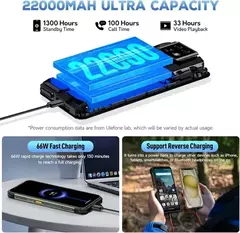 Celular Ulefone Armor 24 22000 Mah 256 Gb 24 Gb 6,78 Pulgadas Fhd 12 - FsComputers