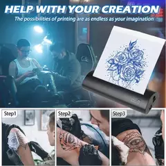 Impresora Termica Calicon Plantillas De Tatuajes Tattoo Wifi - comprar online
