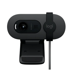 Webcam Logitech Brio 100 Grafito Full HD 1080p USB Micrófono Integrado