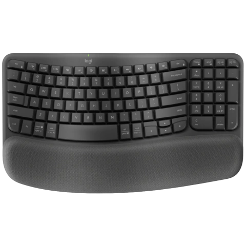 Teclado Logitech Wireless Keys Ergo Español Negro 920-012278