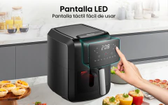 Imagen de Freidora de Aire Hisense 6,3 Litros H06AFBK1S1 1350W Air fryer
