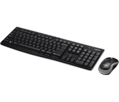 Combo Teclado Mouse Inalambrico Logitech Mk270 Wireless Fs - tienda online