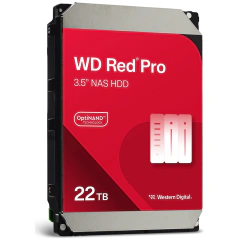 Disco Rígido WD Red Pro 22TB NAS SATA 3.5 CMR 7200RPM WD221KFGX