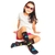 ÓCULOS DE SOL INFANTIL CORAÇÃO TEEN VERMELHO - comprar online