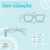 ÓCULOS DE SOL INFANTIL CORAÇÃO TEEN PINK - loja online