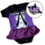 BODY BEBÊ BRUXINHA + FAIXINHA MINI CHAPÉU