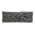 Faixa Headband Turbante Trico Fleur Cinza | Dalella 