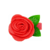 Acessório de Cabelo Infantil - Flor de Feltro Coral | DALELLA