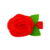 Acessório de Cabelo Infantil - Flor de Feltro Vermelho | DALELLA