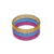 TRIO PULSEIRAS GLITTER BASIC ACRÍLICO
