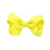 Laço De Cabelo Infantil Boutique (P) - Amarelo Canário | Dalella