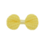 Laço Cute Cute  RN De Colar Amarelo | Dalella
