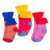 MEIA SOQUETE FRU-FRU Pink/Amarelo/Azul KidSplash! - Dalella - Laço De Cabelo e Mais Acessórios Infantis!