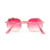 ÓCULOS DE SOL INFANTIL METAL LAÇO PINK na internet