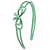 TIARA LOVEY ACETATO  - VERDE MENTA | DALELLA