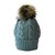 Touca Fashion Tricot Cinza | Dalella