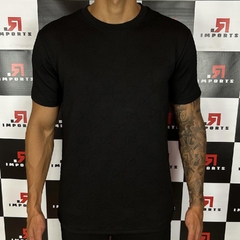 Camiseta Preta Gucc1 - Alto Relevo