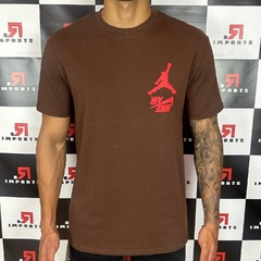 Camiseta Air J0rdan x Cactus Jack - Marrom - comprar online