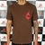 Camiseta Air J0rdan x Cactus Jack - Marrom - comprar online