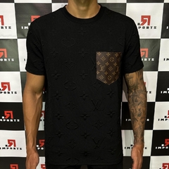 Camiseta Preta LV - Alto Relevo - comprar online