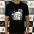 Camiseta Air J0rdan x Fragment - Preta - comprar online