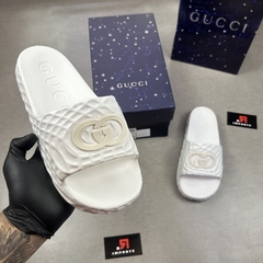 Slide Gucc1 GG Branco