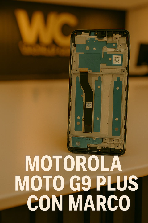 MODULO MOTO G9 PLUS CON MARCO - comprar online
