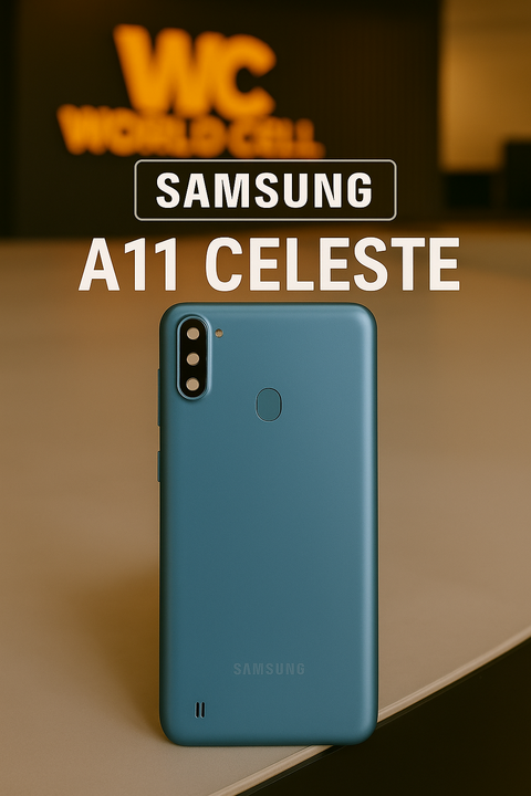 TAPA SAMSUNG A11 CELESTE - comprar online