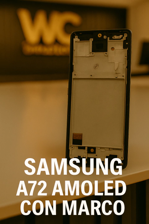 MODULO SAMSUNG A72 AMOLED CON MARCO (pantalla Grande) - comprar online