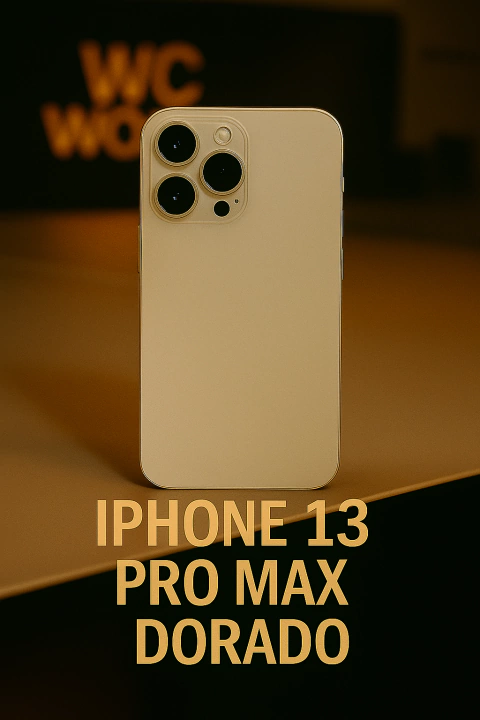 TAPA IPHONE 13 PRO MAX DORADO - comprar online