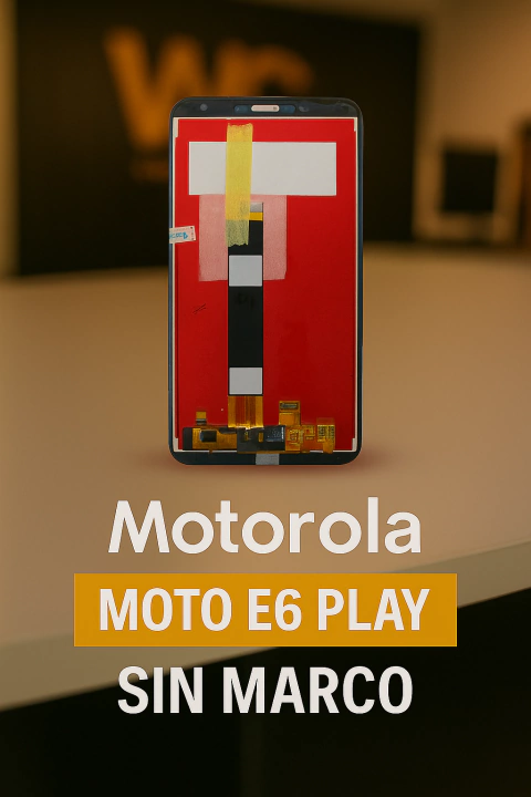 MODULO MOTO E6 PLAY SIN MARCO - comprar online
