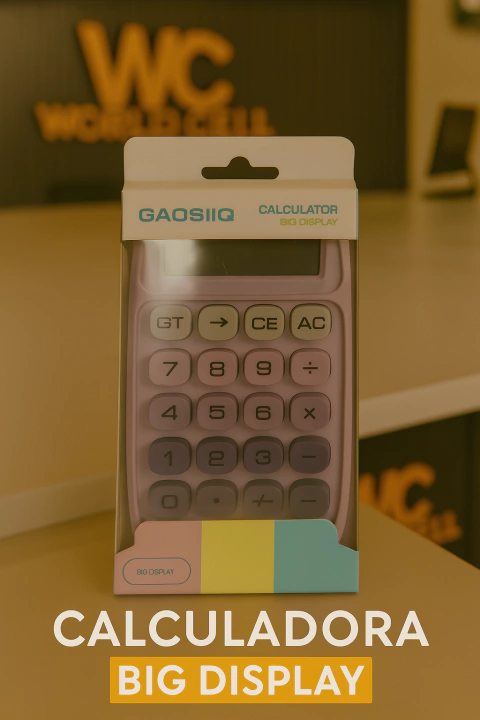 CALCULADORA BIG VIOLETA - comprar online
