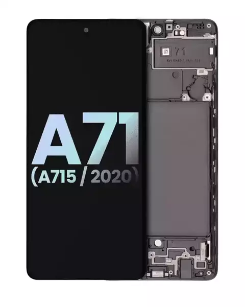 MODULO SAMSUNG A71 OLED CON MARCO - comprar online