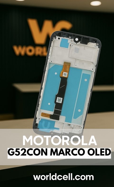 MODULO MOTO G52 OLED CON MARCO - comprar online