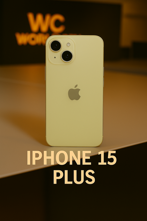 TAPA IPHONE 15 PLUS AMARILLO - comprar online