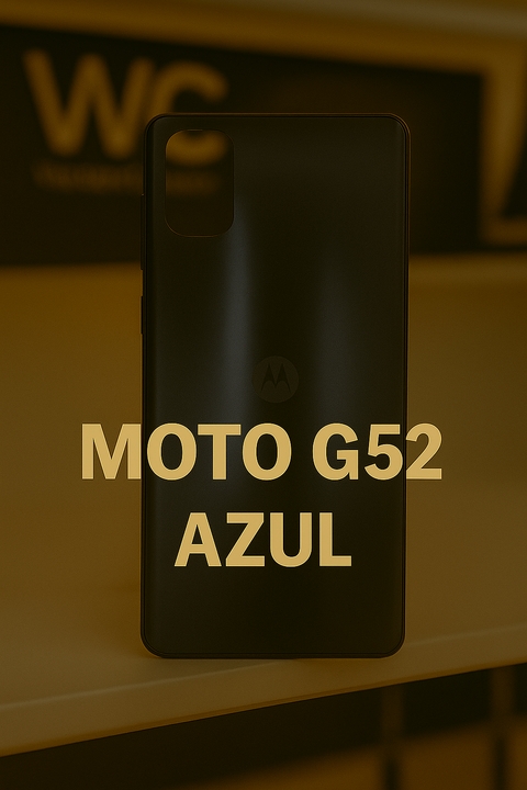 TAPA MOTO G52 AZUL - comprar online