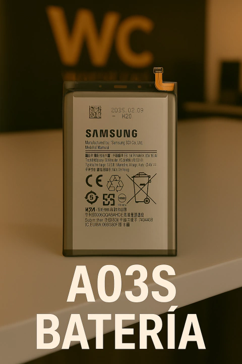 BATERIA SAMSUNG A02S / A03S / A22 5G/ A145G /A03 / A04 / A04e HQ50S - comprar online