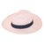 Chapéu Panamá Aba Longa Rosa Claro na internet