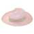 Chapéu Panamá Aba Longa Rosa Claro