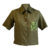 Camisa Linho bolso Crochê Verde Militar - Vero Chapelaria