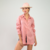 Camisão Linho Bordado Rosa Inspire - comprar online