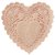 Blondas corazón 10cm x100