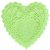 Blondas corazón 10cm x100 en internet